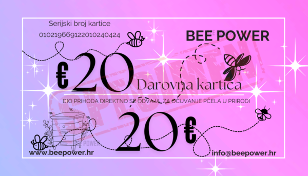 Bee Power darovna kartica